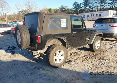 2014 Jeep Wrangler Sport z USA, uszkodzony, nr VIN 1C4AJWAG7EL134400